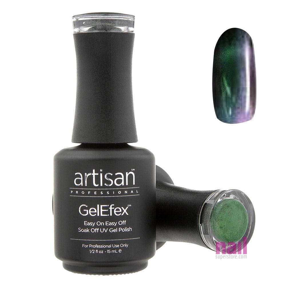 Artisan GelEfex Magnetic Cat Eye Gel Nail Polish | Barrier Reef – 0.5 oz