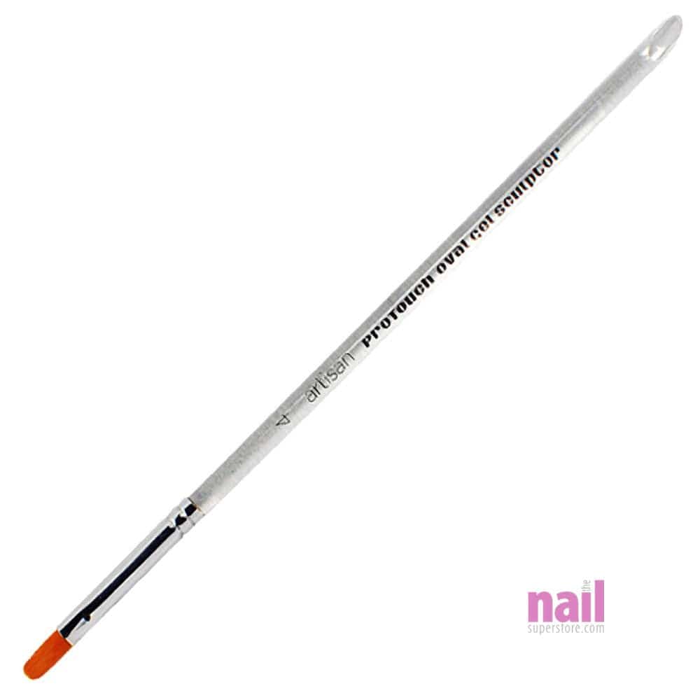 Artisan Gel Nail Brush | ProTouch Oval Sculptor Brush #4 – Each