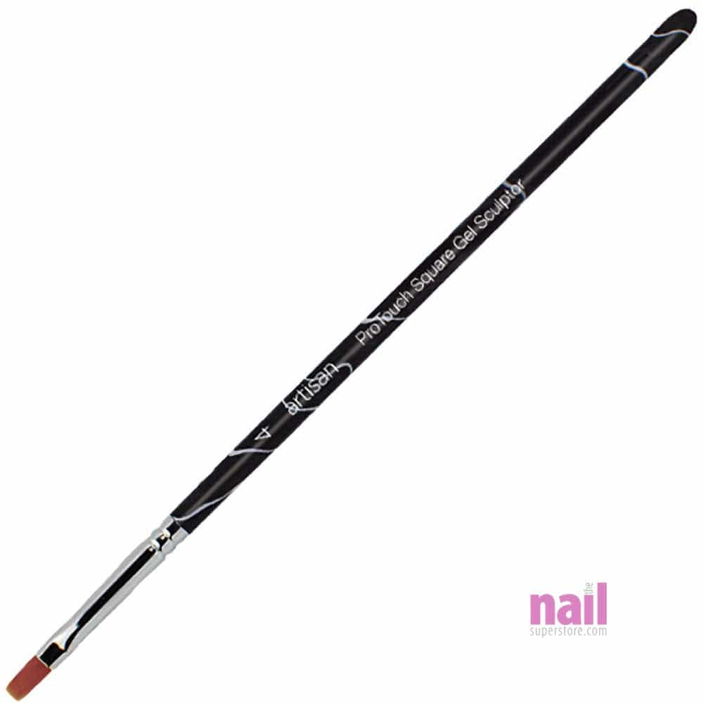 Artisan Gel Nail Brush | ProTouch Square Sculptor Brush #4 – Each